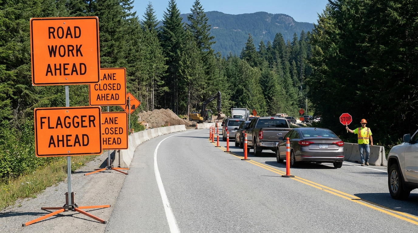 BC Construction Zone Signs: Complete Guide with Meanings (2026)