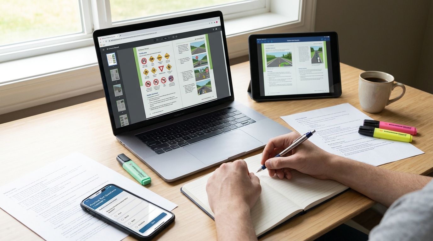 How to Use the Learn to Drive Smart Manual to Pass Your ICBC Test