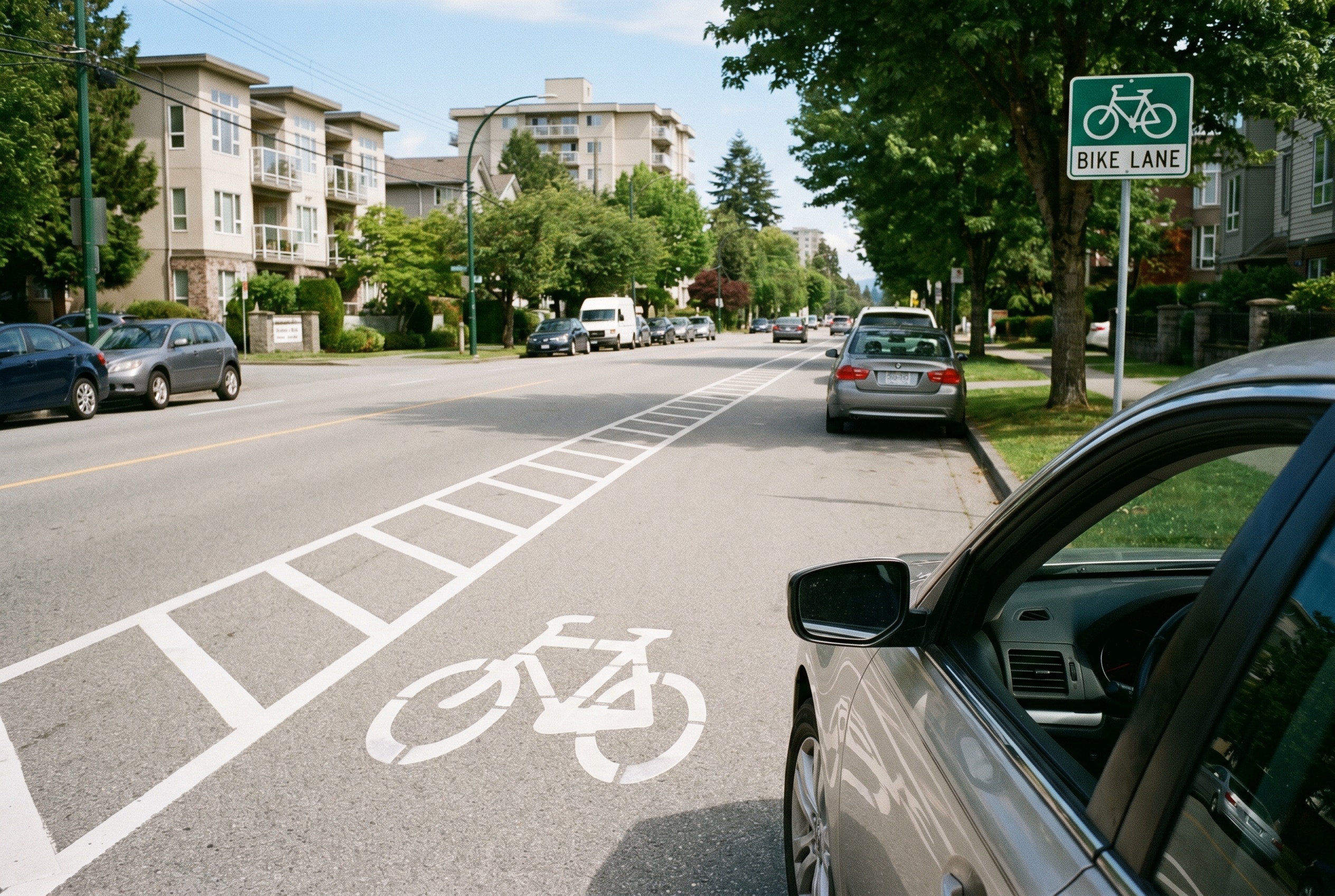You are approaching a bicycle lane. What should you remember about who it is for?