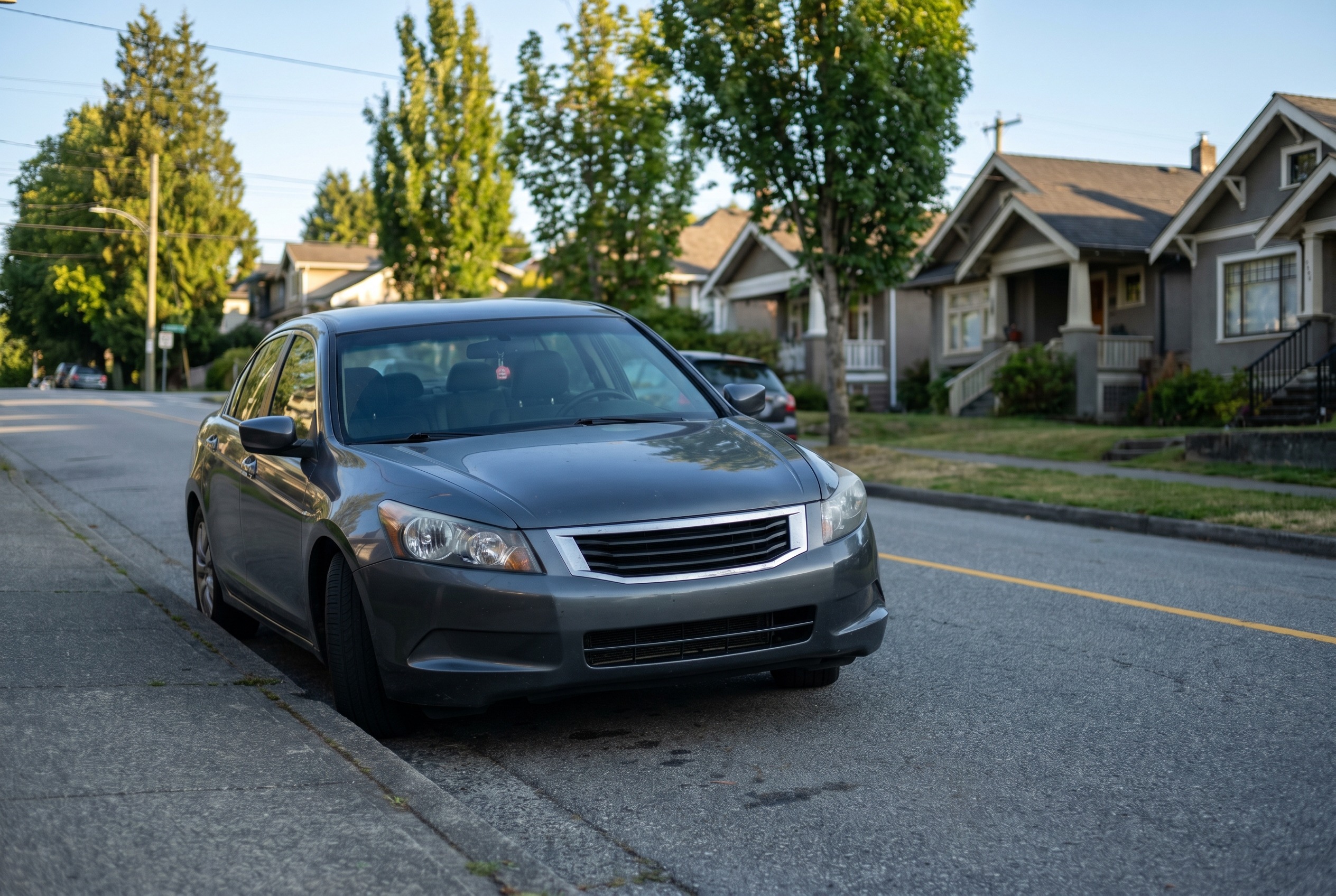 You park on a hill and rely only on turning wheels without parking brake. What is the risk?