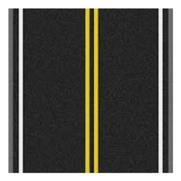 Double Solid Yellow Lines road sign in BC